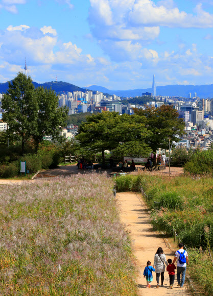 가을 정취를 즐기며