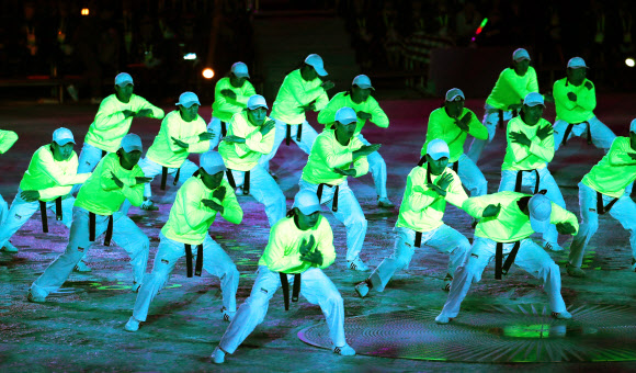 국군의 날 기념 태권도 종합시범