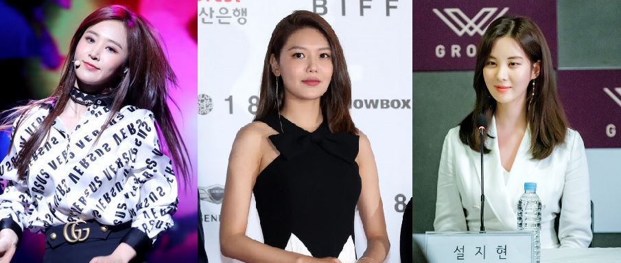 유리, 수영, 서현  소녀시대 멤버들은 음악, 영화, 예능 등 각자의 영역에서 소녀시대의 일원으로 활약하고 있다. 연합뉴스. ‘시간’ 홈페이지 캡처