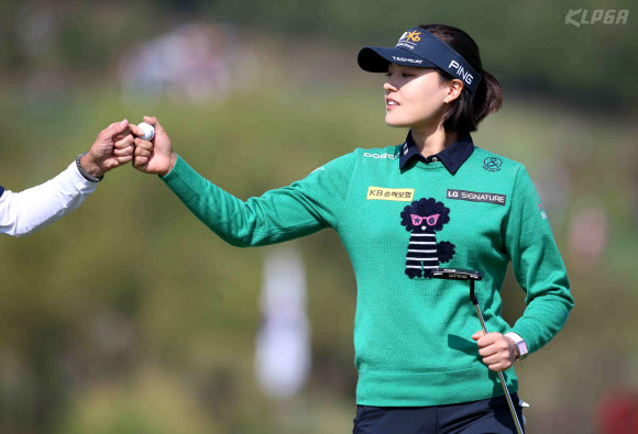 ‘버디 성공’ 전인지