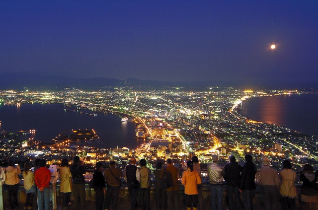 일본 홋카이도 하코다테의 야경 <하코다테시 홈페이지>