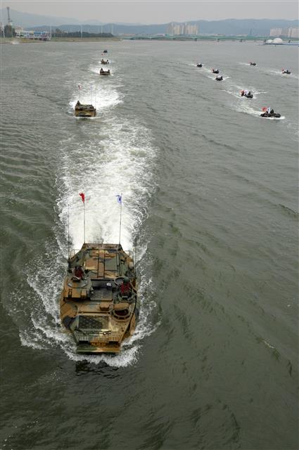 해병대 문화축제 준비