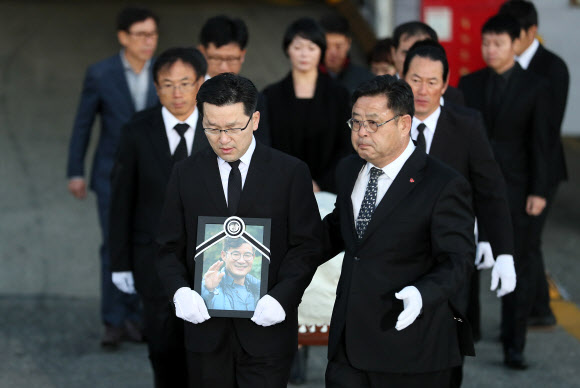 김창호 대장 ‘조국 품으로’