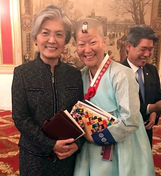 ‘프랑스방문 B컷’, 강경화 장관과 무용가 안은미씨