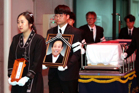 ‘독도 주민’ 김성도 씨 발인