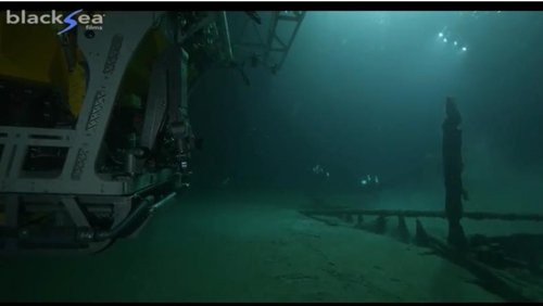 ‘흑해 수중 고고학 프로젝트’(MAP) 다큐멘터리 탐사장면  Rodrigo Pacheco-Ruiz 유튜브 캡처