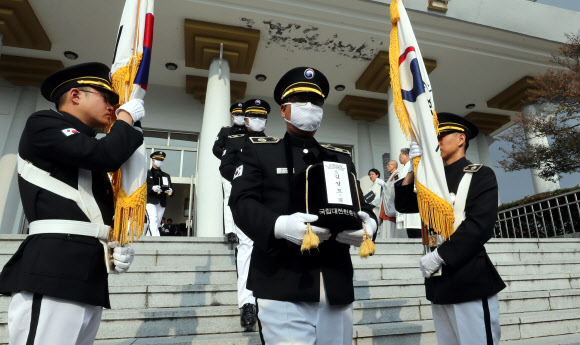 ‘독도 지킴이’ 현충원 안장