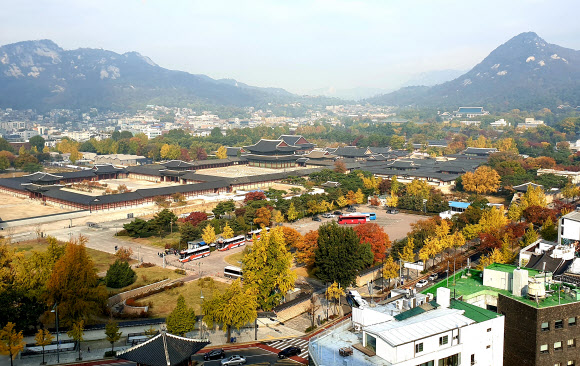 가을 경복궁