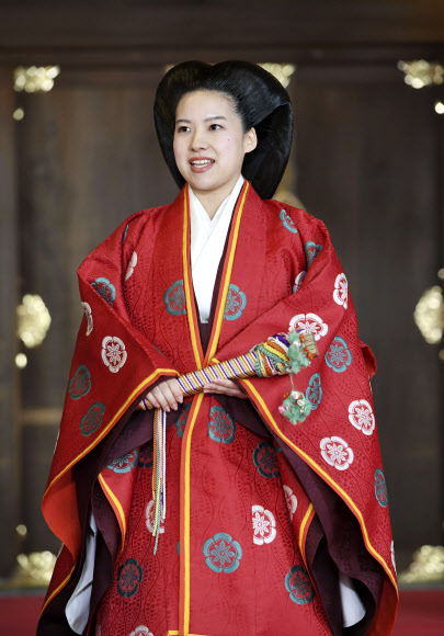 일본 왕실 아야코 공주 결혼식