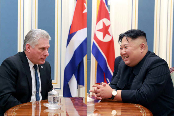 김정은-쿠바 지도자, 이틀째 면담