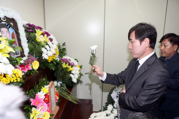 윤창호법 발의 하태경 의원 조문