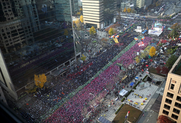 민주노총, 전국노동자대회