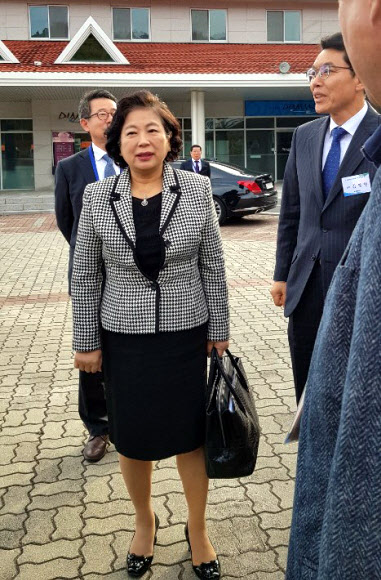 ‘금강산 20주년 행사’ 참석하는 현정은 회장