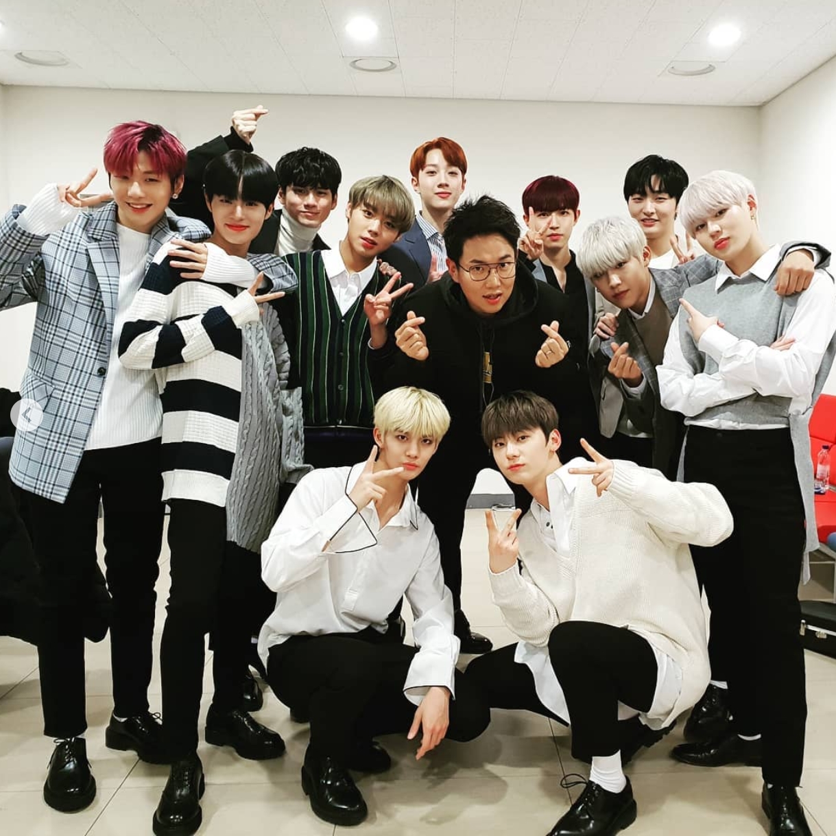 워너원, 장성규 아나운서  