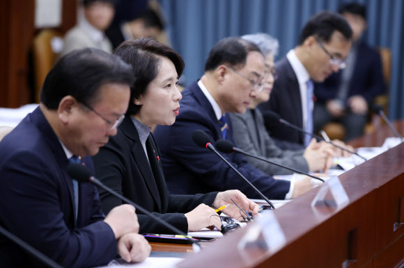 발언하는 유은혜 사회부총리