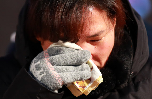 마르지 않는 어머니의 눈물