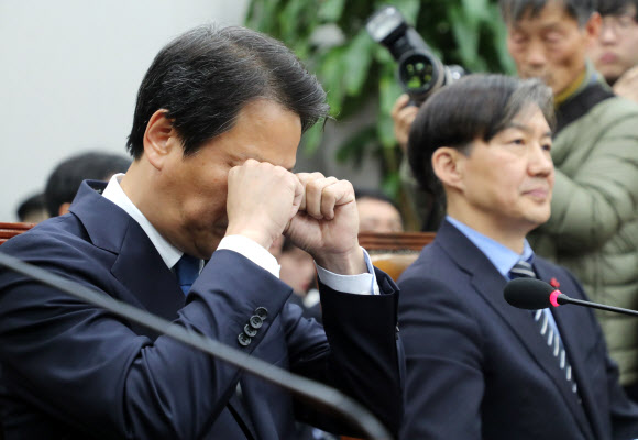 임종석 비서실장 ‘피곤하네’