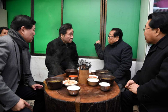 송해 만난 이낙연 총리