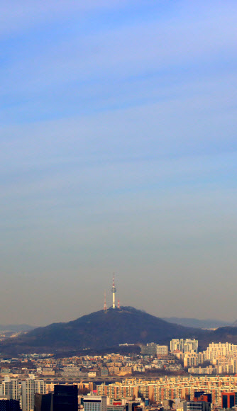 하늘, 오늘은 찾을 수 있는 파란빛