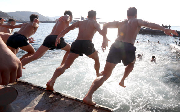 해군 SSU 혹한기 훈련