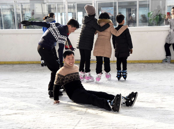 ‘넘어져도 즐거워’