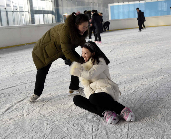 ‘넘어져도 즐거워’