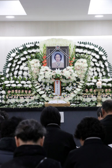 강제징용 피해자 심선애 할머니 영결식