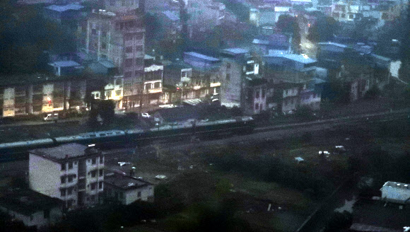 김정은 특별열차, 중-베트남 접경 핑샹 도착