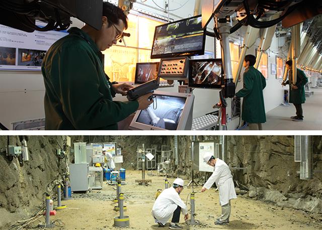 사용후 핵연료 지하연구시설. 한국원자력연구원 제공
