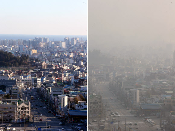 최악의 미세먼지…청정 동해안도 무너졌다