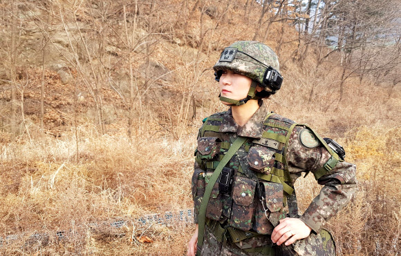 권성이 중령. 연합뉴스