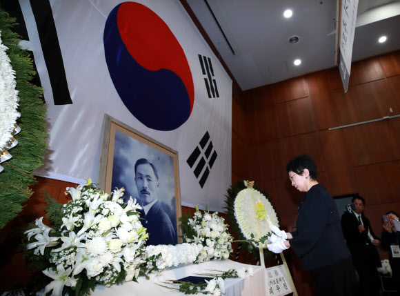 안창호 선생 81주기 추모식