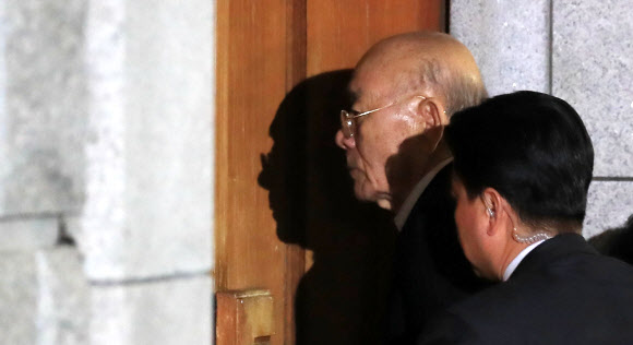 귀가하는 전두환