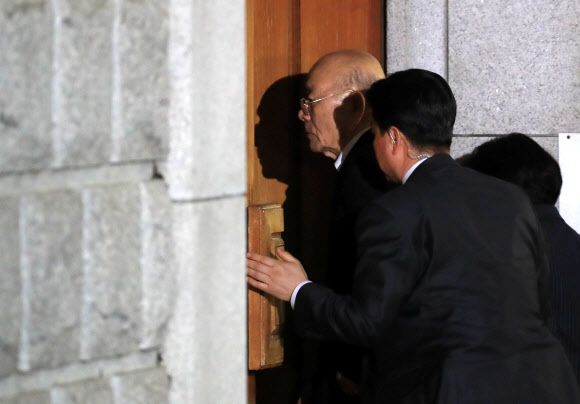 귀가하는 전두환