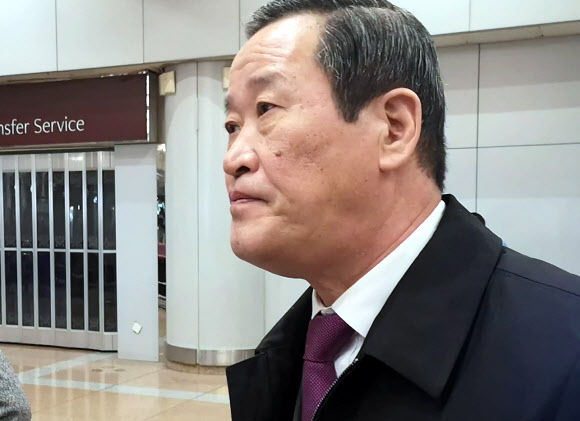 김성 주유엔 북한대사 베이징 도착