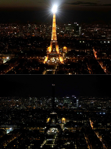 프랑스 파리의 에펠탑. 파리 AFP 연합뉴스