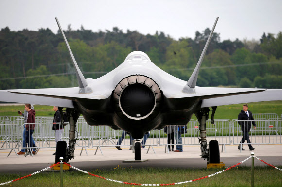 미국의 최신예 전투기 F35. 2019.4.2. 로이터 연합뉴스