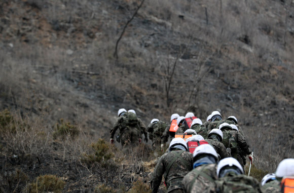 재발화 막기 위해 고군분투