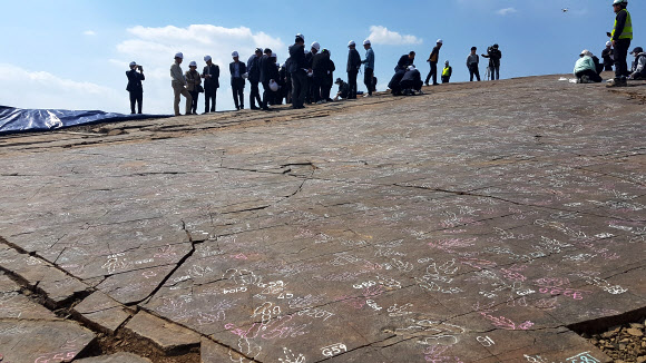 7천700여개 공룡발자국 화석지 놀랍네요