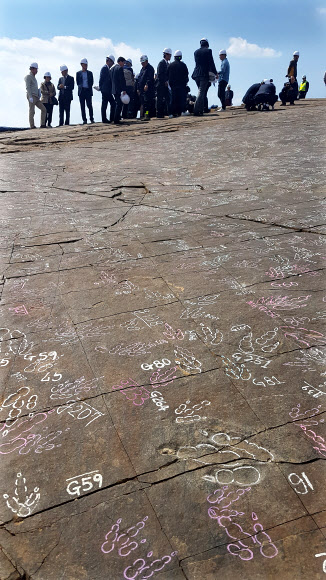 7천700여개 공룡발자국 화석지 놀랍네요