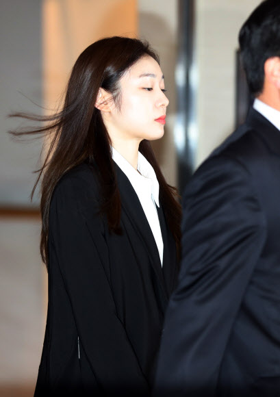 조양호 빈소 찾은 김연아