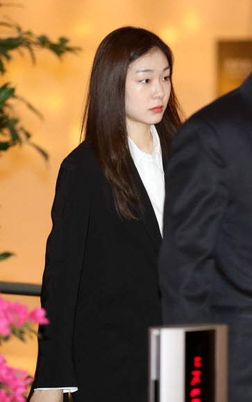 조양호 빈소 찾은 김연아