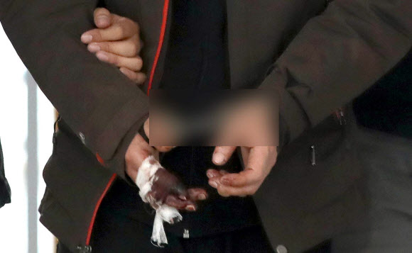 진주 아파트 방화·살해 용의자