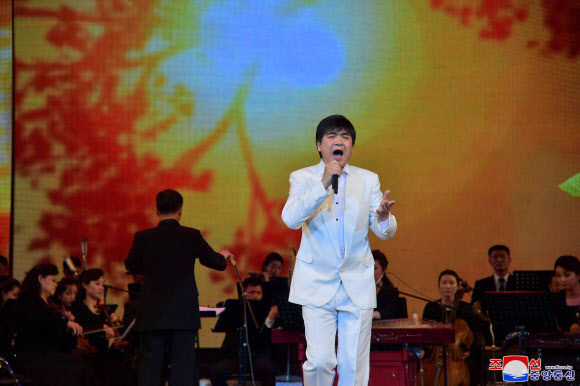 태양절 축하 예술공연