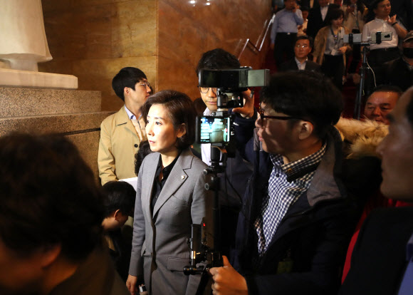 침울한 자유한국당