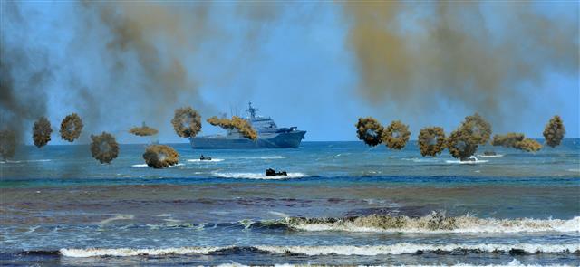 2019 해병대문화축제 해상기동 훈련
