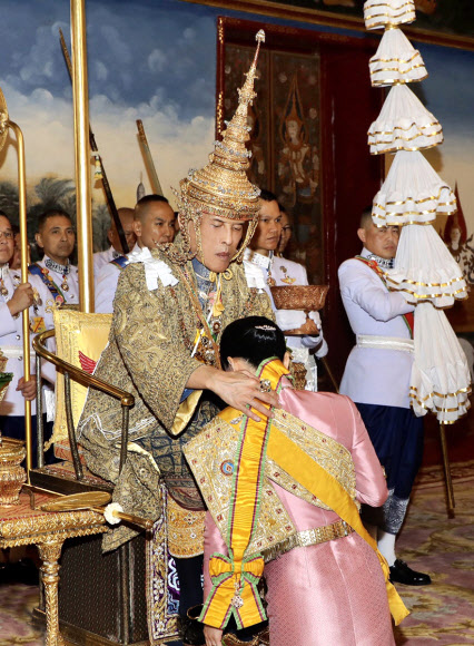 Thai King Rama X‘s coronation ceremony