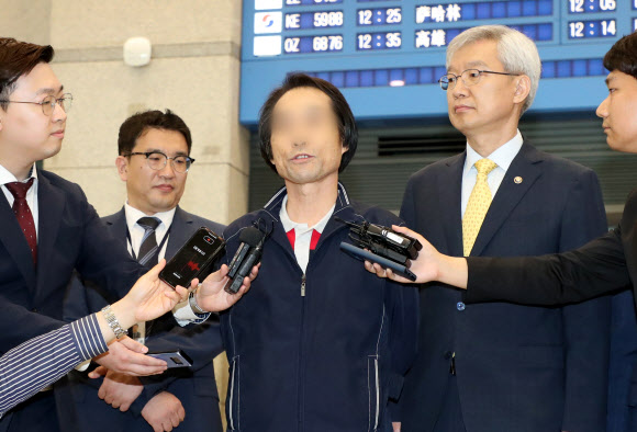 리비아 피랍 한국인, 인천공항 통해 귀국