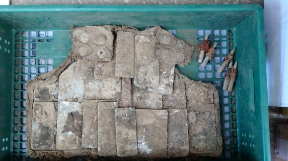 화살머리고지서 발굴된 미군 6·25 전사자 방탄복