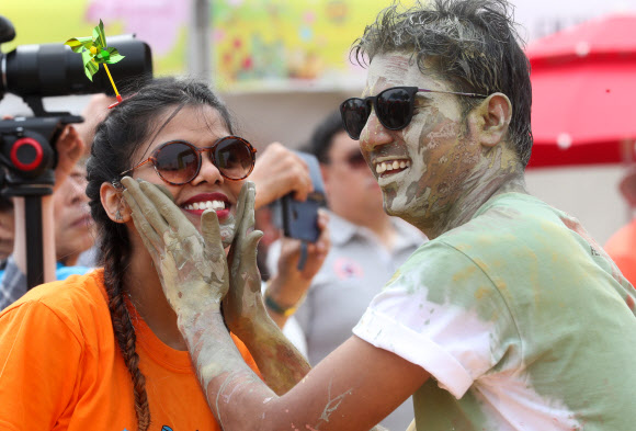 머드와 음악이 만나니 흥이 두 배